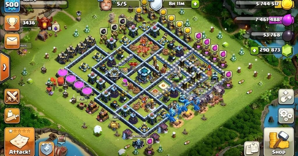 Private Clash of Clans Server for Android