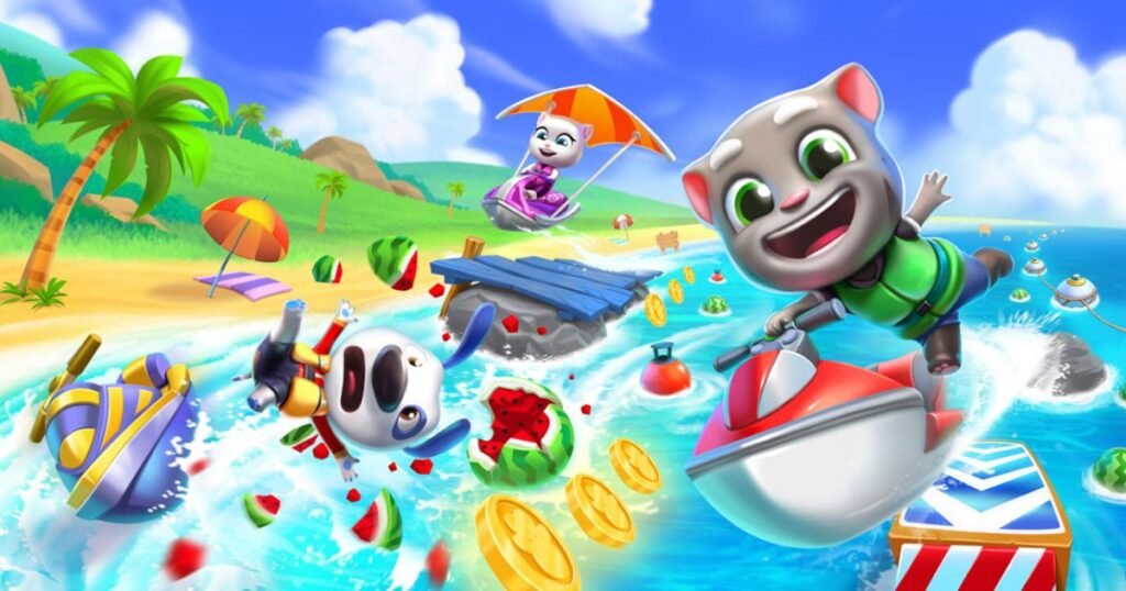 Talking Tom Jetski 2 Free Game